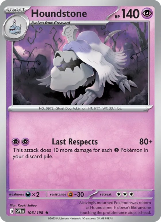 Houndstone - Reverse Holo