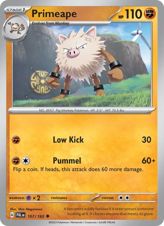 Primeape - Reverse Holo