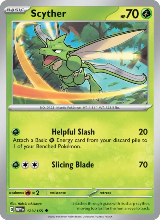 Scyther - Reverse Holo