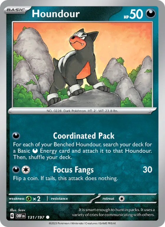 Houndour - Reverse Holo