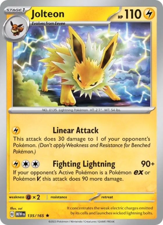 Jolteon - Reverse Holo