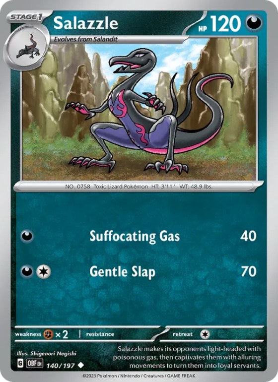 Salazzle - Reverse Holo