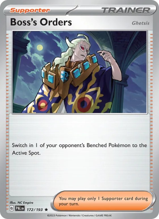 Boss's Orders - Reverse Holo