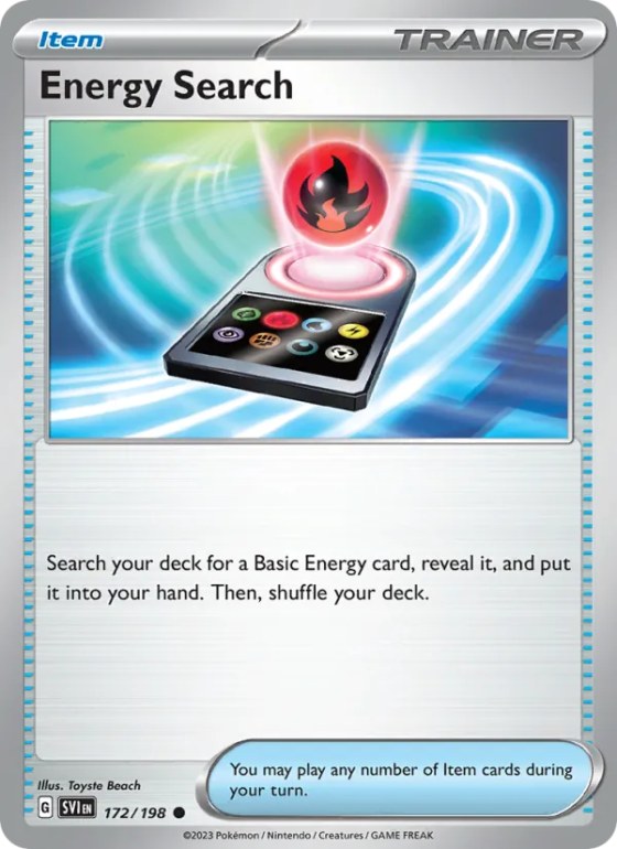 Energy Search - Reverse Holo