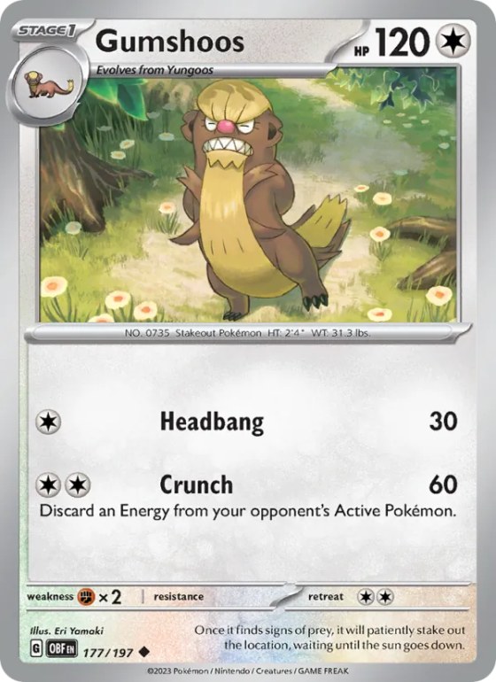 Gumshoos - Reverse Holo
