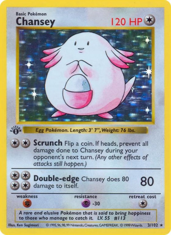 Chansey - Unlimited Holo