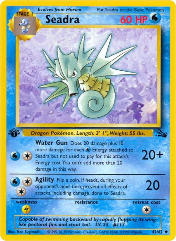 Seadra - 1st Edition