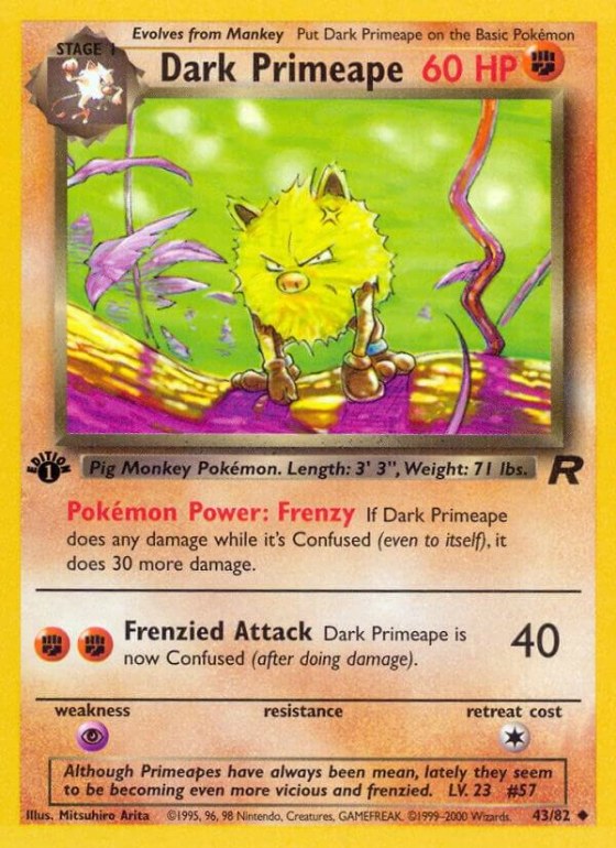 Dark Primeape - Unlimited