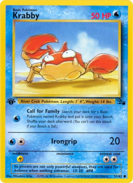 Krabby - 1st Edition
