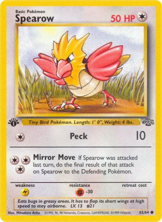 Spearow - 1st Edition