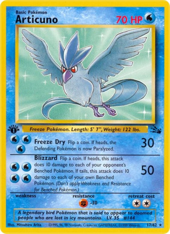 Articuno (17) - Unlimited