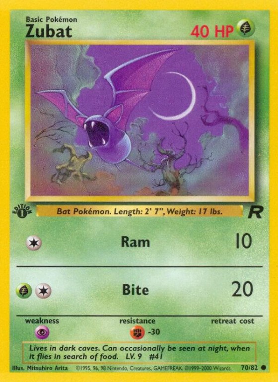 Zubat - 1st Edition