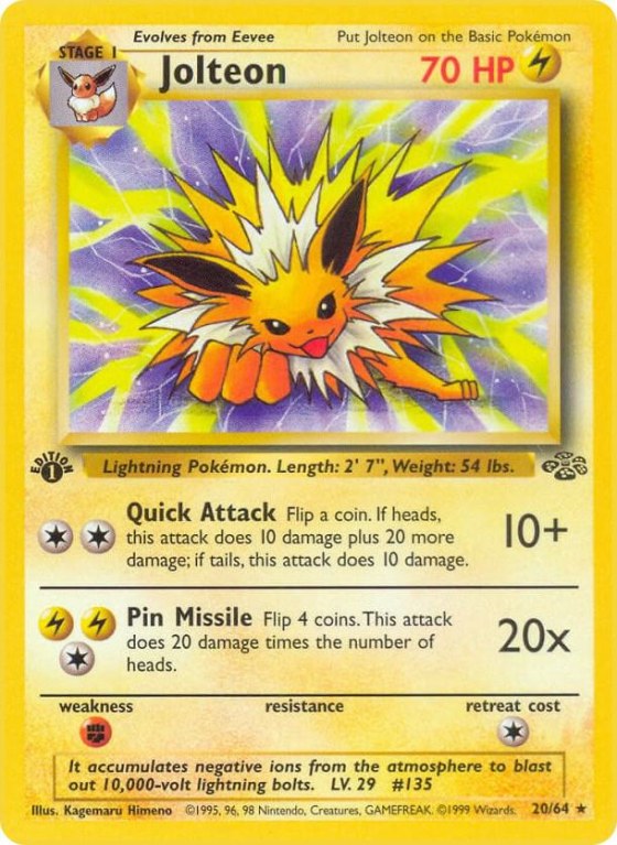 Jolteon (20) - Unlimited