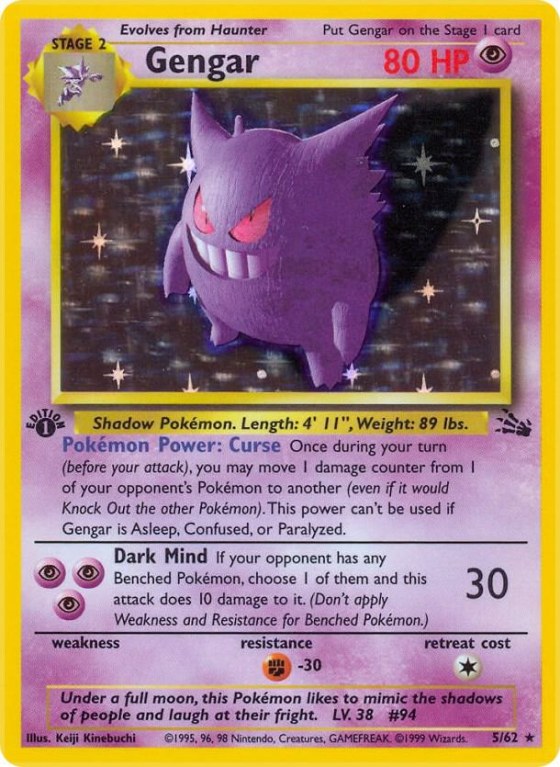 Gengar (5) - Unlimited Holo