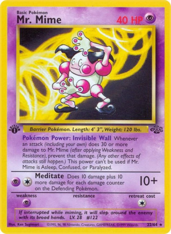 Mr. Mime (22) - Unlimited
