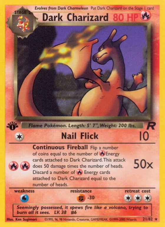 Dark Charizard (21) - Unlimited