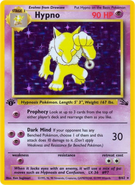 Hypno (8) - Unlimited Holo