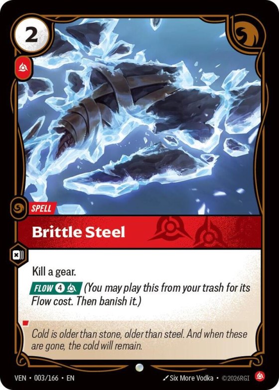 Brittle Steel - Foil