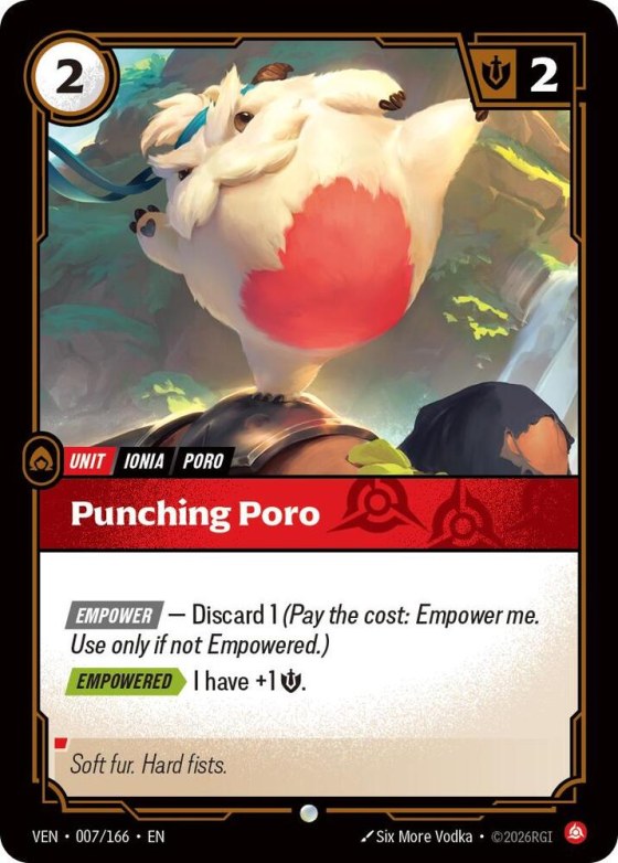 Punching Poro - Foil