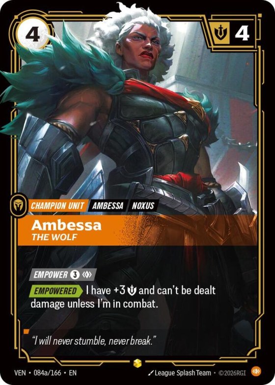 Ambessa, The Wolf