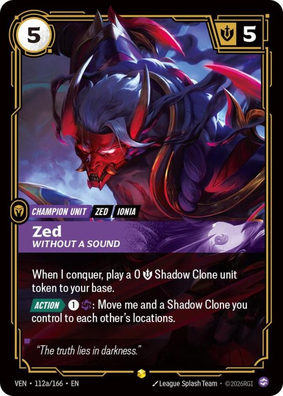 Zed, Without a Sound