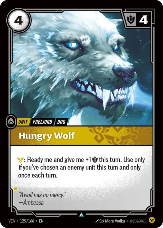 Hungry Wolf - Foil
