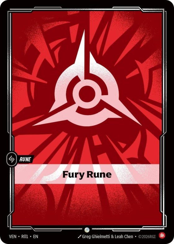 Fury Rune - Foil