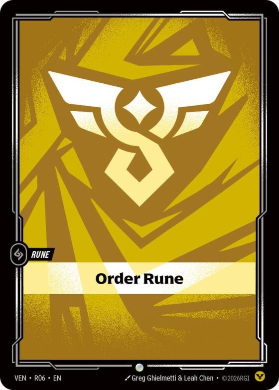 Order Rune - Foil