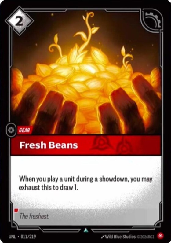 Fresh Beans - Foil