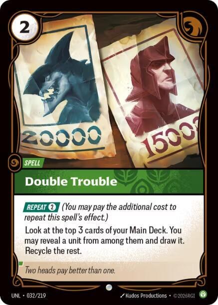 Double Trouble - Foil