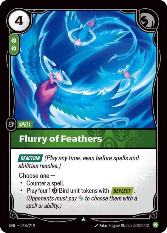 Flurry of Feathers - Foil