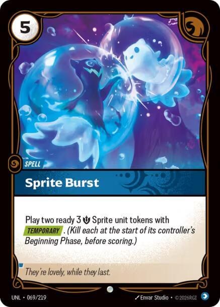 Sprite Burst - Foil
