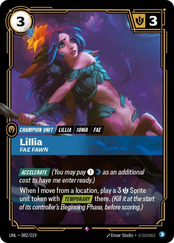 Lillia, Fae Fawn