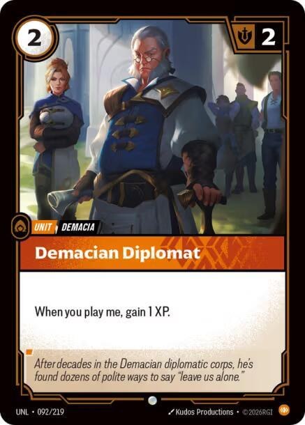 Demacian Diplomat - Foil