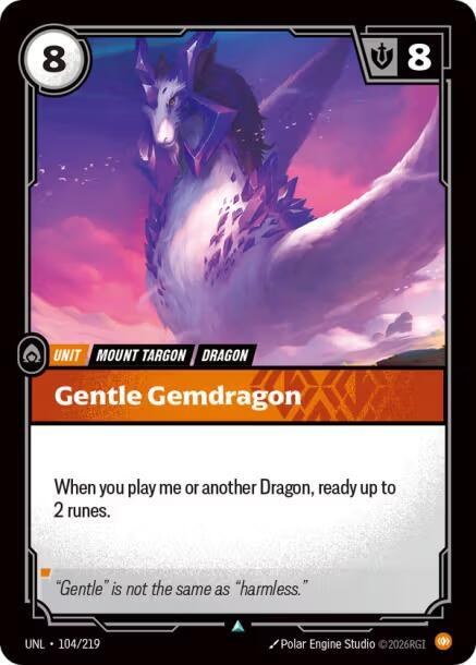 Gentle Gemdragon - Foil