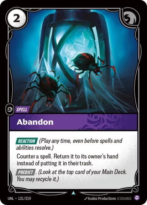 Abandon - Foil