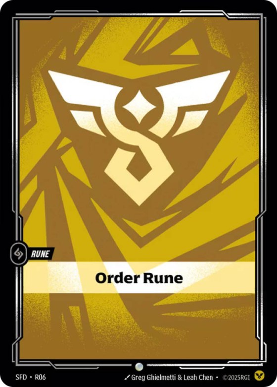 Order Rune