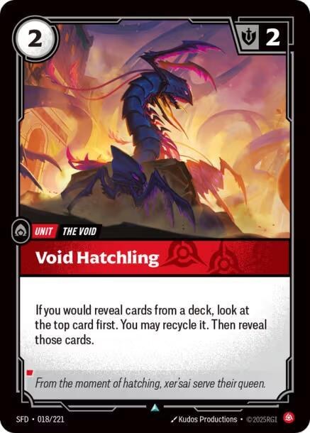 Void Hatchling - Foil