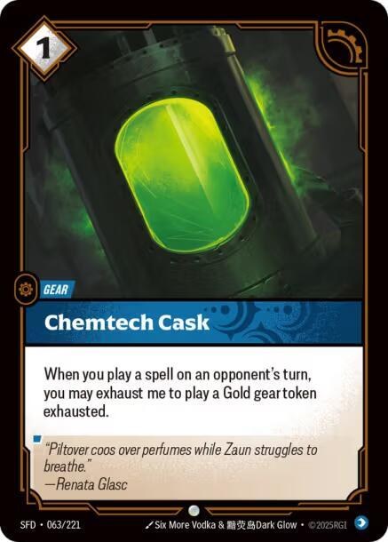 Chemtech Cask - Foil