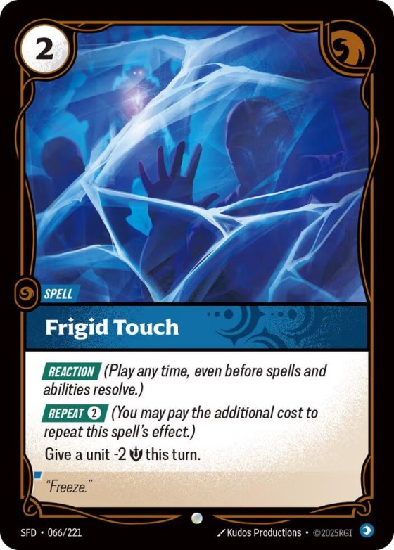 Frigid Touch - Foil