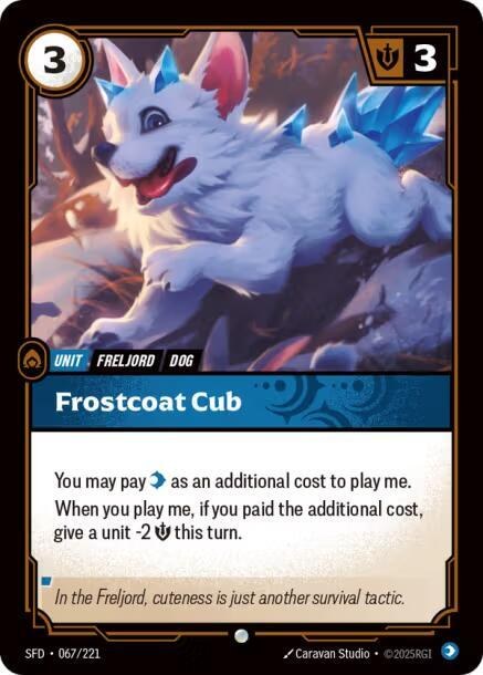 Frostcoat Cub - Foil