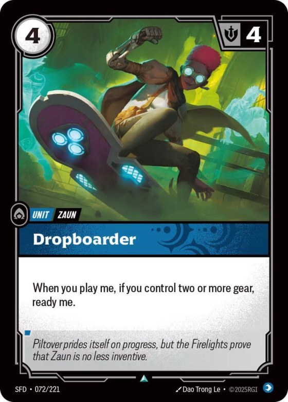 Dropboarder - Foil