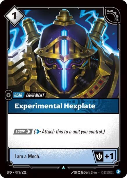 Experimental Hexplate - Foil