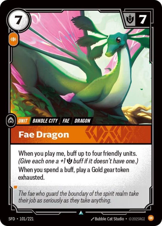 Fae Dragon - Foil