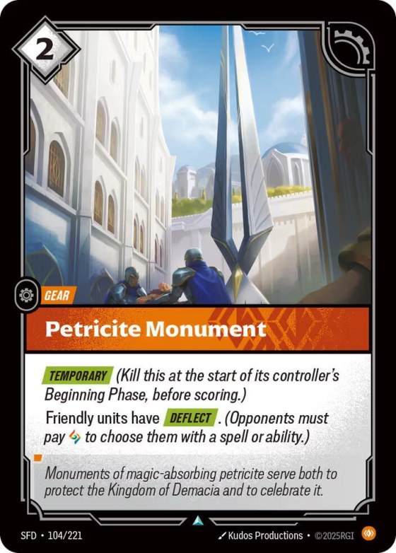 Petricite Monument - Foil