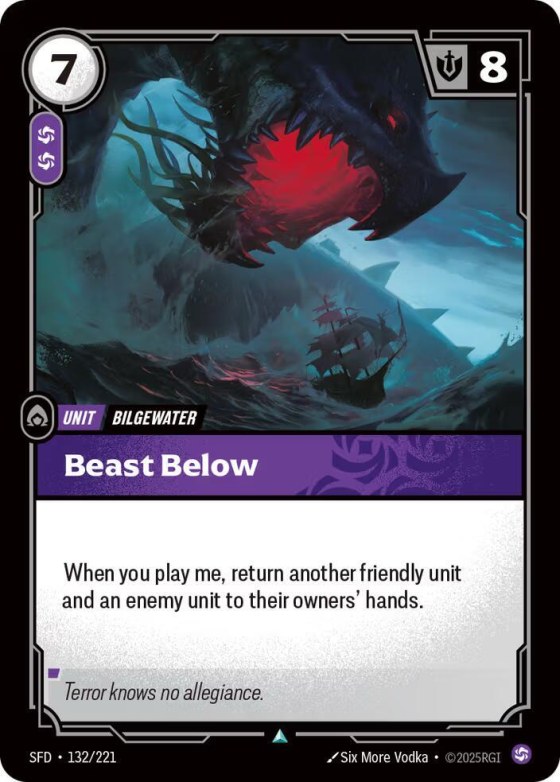 Beast Below - Foil