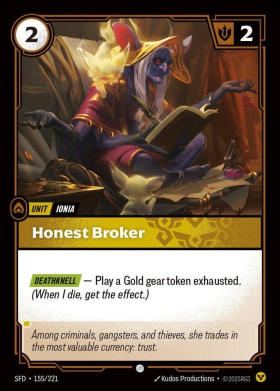 Honest Broker - Foil