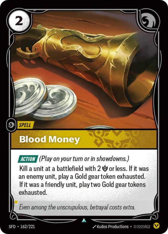 Blood Money - Foil