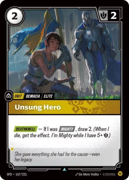 Unsung Hero - Foil