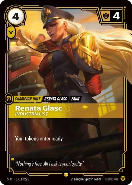 Renata Glasc, Industrialist